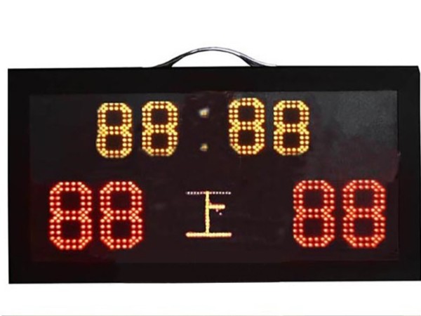 廠家直供五人制或七人制便攜式足球記分牌計分器計分板