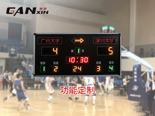 籃球比賽記分牌